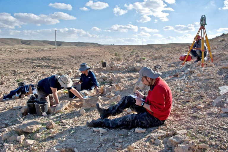 Excavación arqueológica Nahal Efe