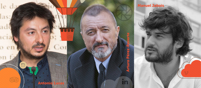 Antonio Lucas, Perez-Reverte y Manuel Jabois