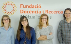 Equipo de investigación del Casasil de la Fundació Docéncia i Recerca Mutua de Terrasa