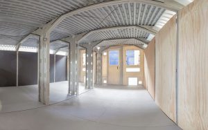 Modelo de refugio utilizado en Dunquerque, campos de refugiados