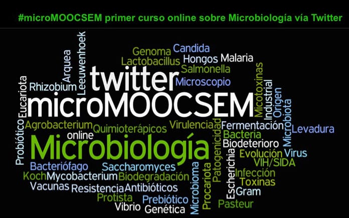 curso via Twitter sobre microbiología, Sociedad Española de Microbiología
