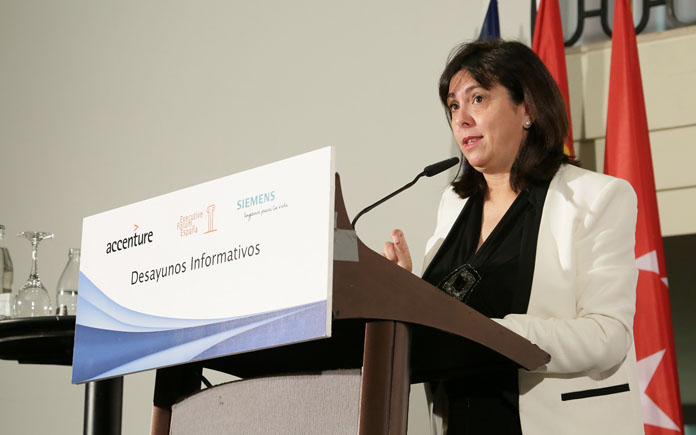 Rosa García, presidenta de Siemens España