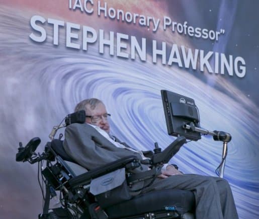Stephen Hawking, Profesor Honorario del IAC