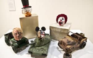 El artista cubano Maquiamelo, realiza una crítica al capitalismo de Estados Unidos a través de la serie ‘Disney Trump’
