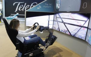 Telefónica Ericsson Mobile World Congress conducción 5G