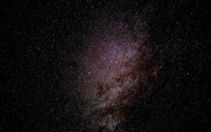 Universo de Cristal cielo nocturno