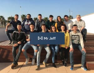 Equipo de Mr Jeff, startup con sede en Valencia