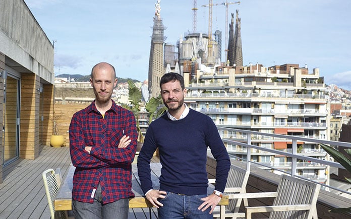 Benoit Guilloz y Julien Palier, fundadores de Daysk.