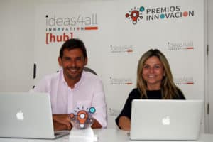 Fermín Ezquer-Matallana, Global ManagingDirector de ThinkCreative, y Pilar Roch, CEO de ideas4all Innovation