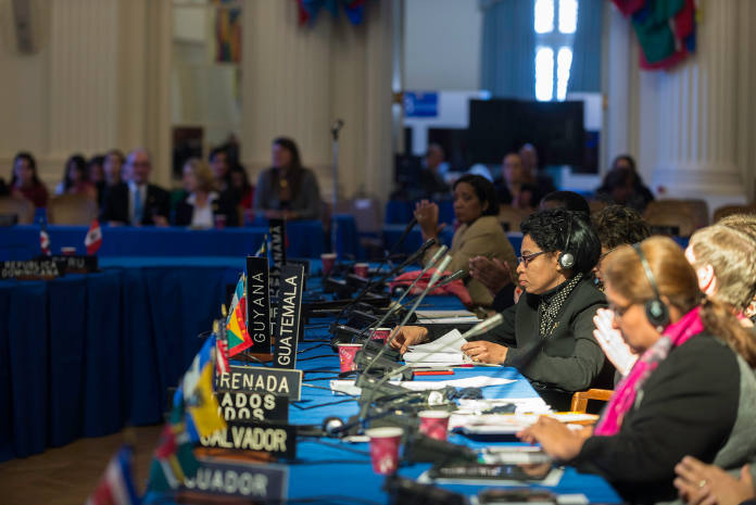 Acto de celebración de los 90 años de la Comisión Interamericana de Mujeres (CIM)