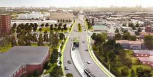 La nueva línea discurrirá por la avenida de Finch, una de las principales y más congestionadas arterias de Toronto.
