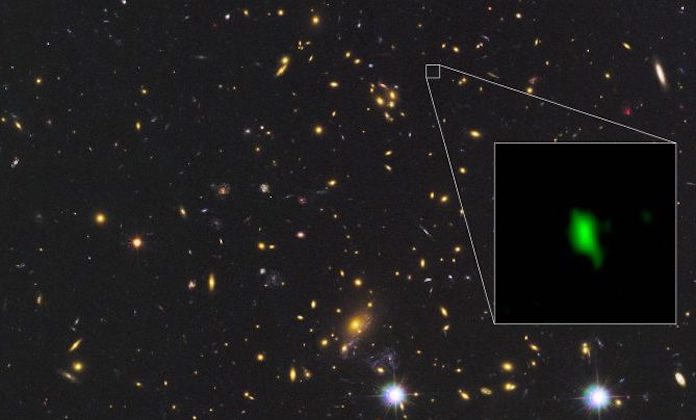 ALMA detecta rastros de oxígeno más distantes del Universo