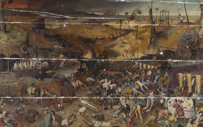 Museo del Prado Bruegel el Viejo restauracion