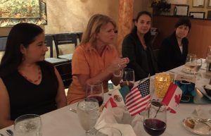 Reunión de representantes de la Incubadora FUMEC de Alto Impacto y el Centro de Negocios de Wisconsin en la que se concretaron los acuerdos de colaboración