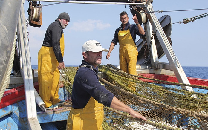 La basura marina se puede recoger con barcos pesqueros de arrastre