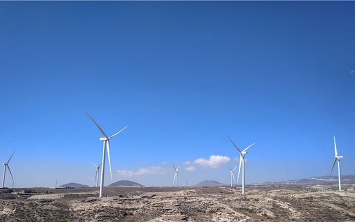 Iberdrola parque eolico Canarias