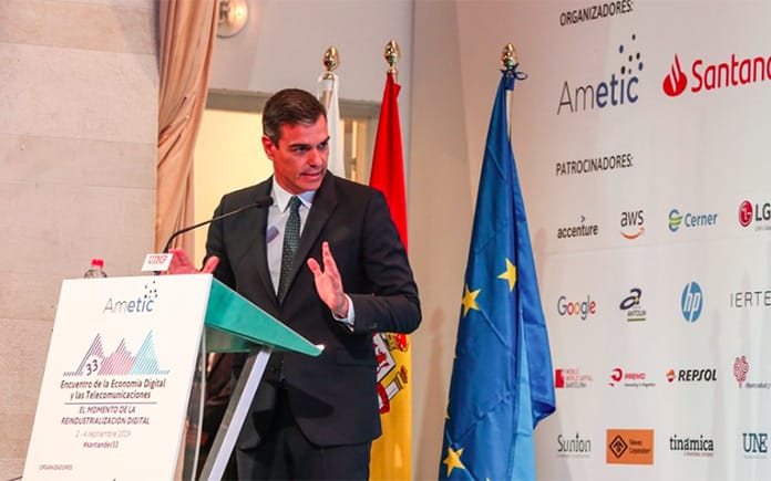 Pedro Sánchez: “La digitalización es necesaria y deberá ser social, que no se excluya a nadie”