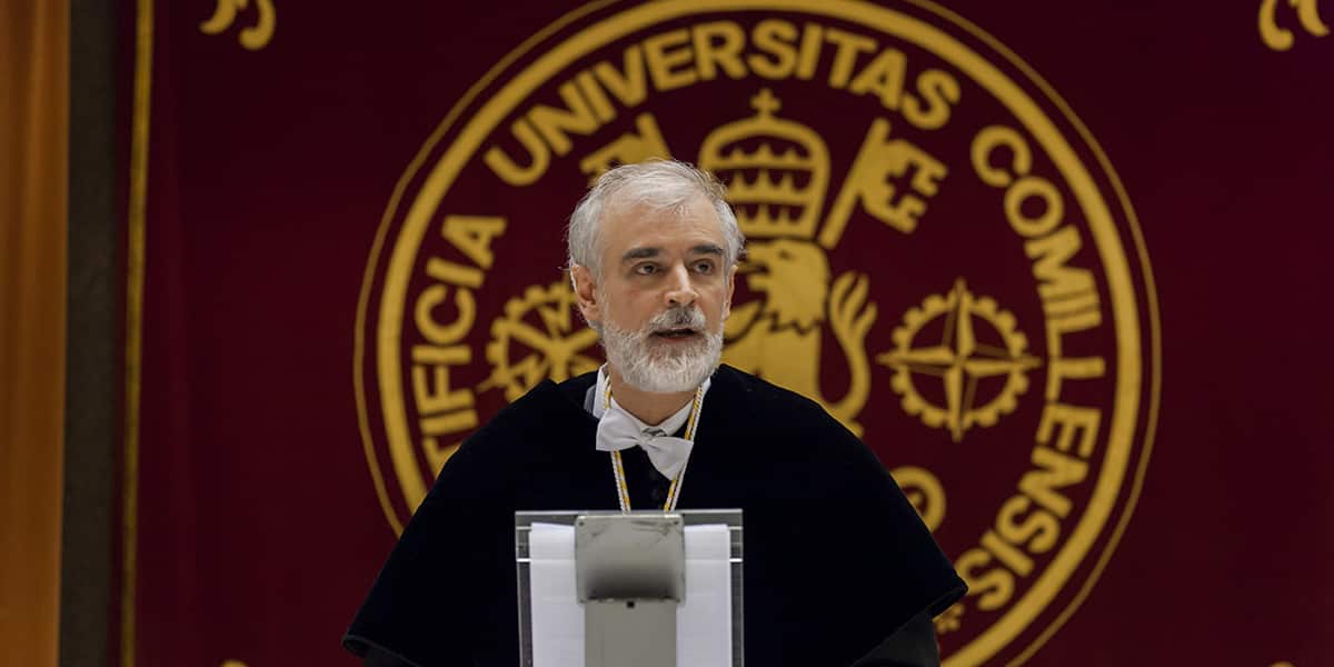 Julio L. Martínez, rector de la Universidad Pontificia de Comillas.