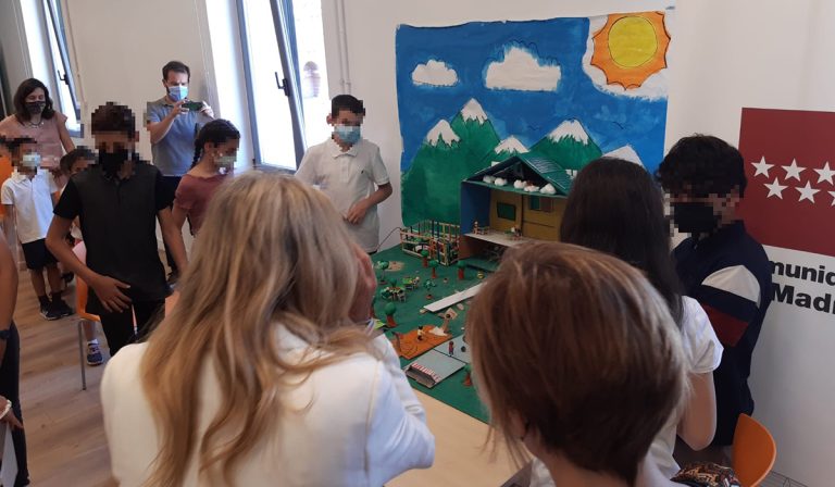 Uno de los centros participantes en el programa DigiCraft en tu cole, organizado por la Comunidad de Madrid y la Fundación Vodafone.