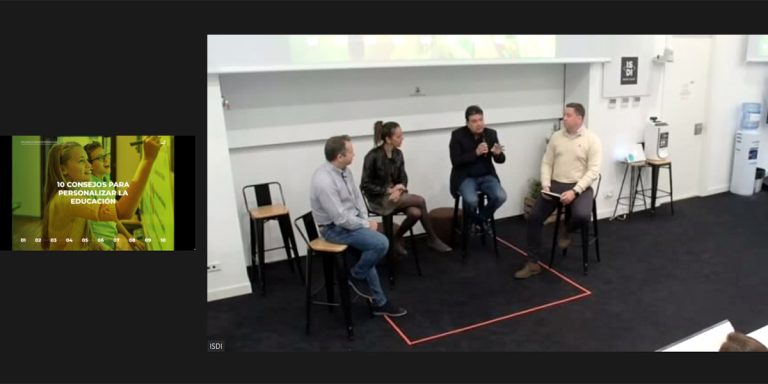 La presentación del Playbook de HAZ, Alianza por la Educación, se realizó en la sede de ISDI en Madrid.