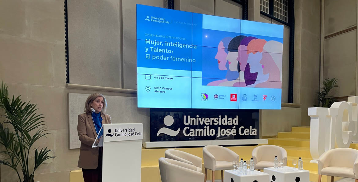 seminario UCJC mujer talento inteligencia brecha de genero igualdad 8M liderazgo