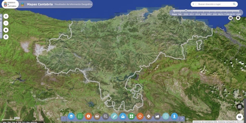 Toda Cantabria recogida en un gemelo digital