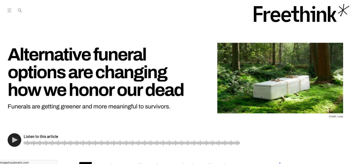 funeral options