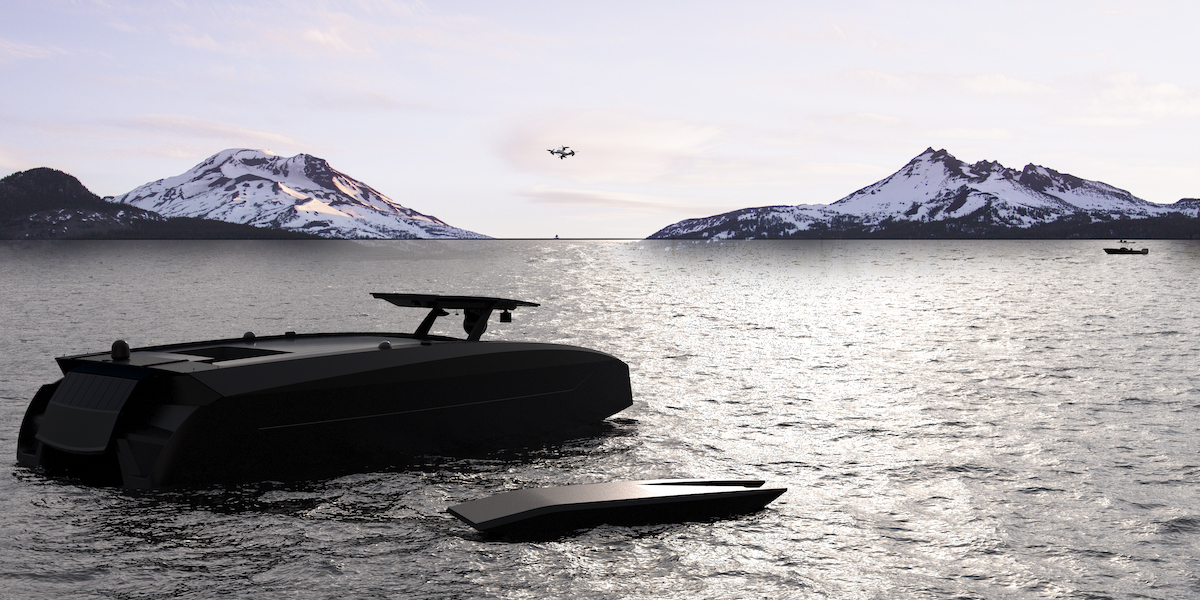BlackSand Marine: catamaranes que funcionan como drones marinos
