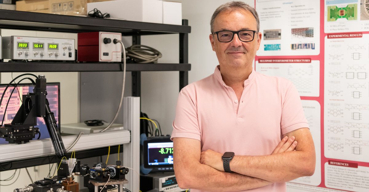 José Capmany (iPronics): “El chip fotónico universal generará un 80% menos calor al mover datos”