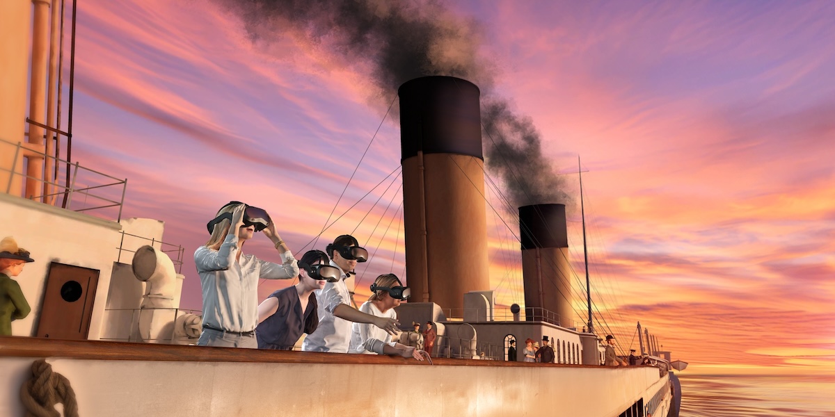 realidad virtual titanic