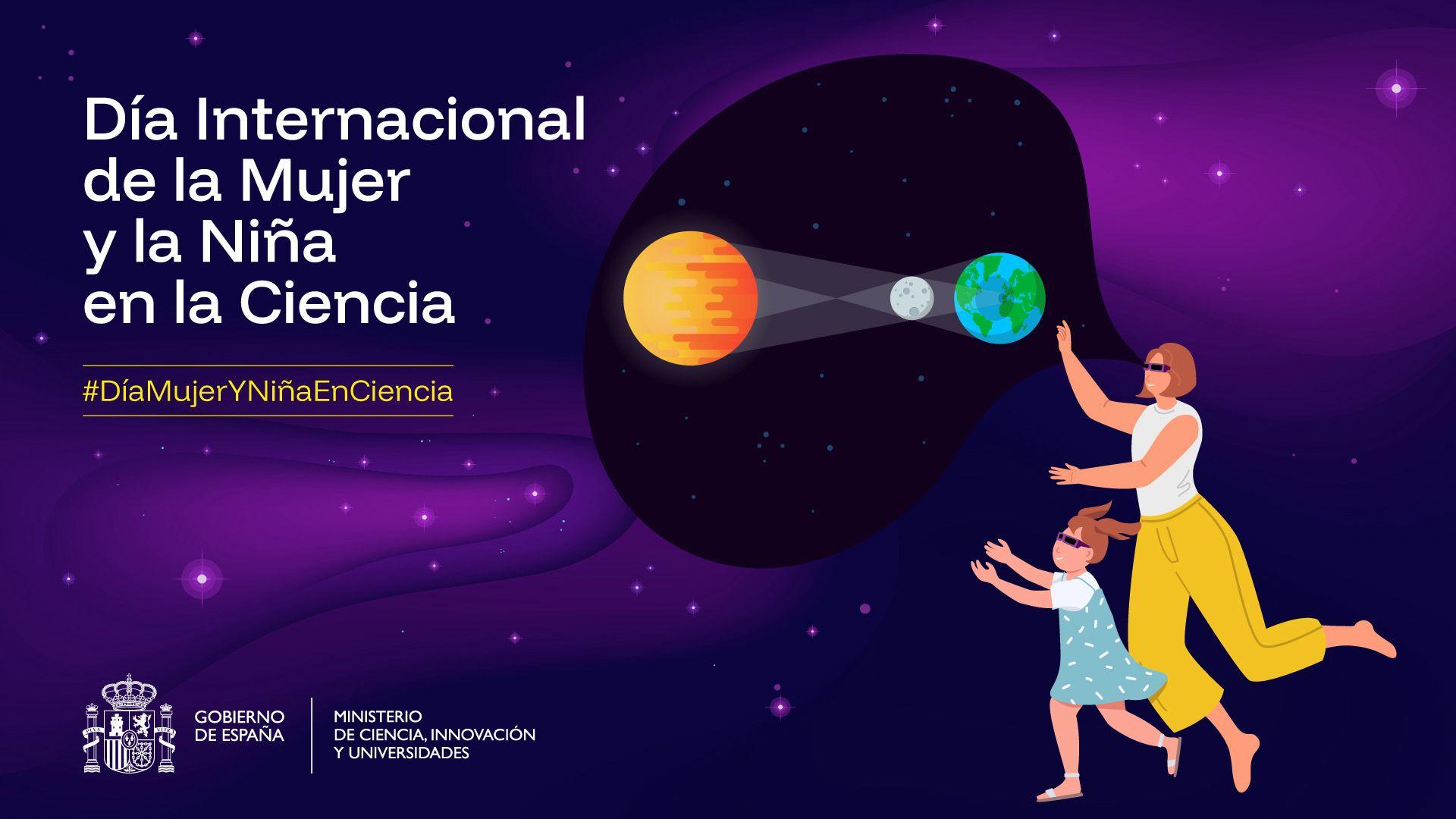 Mujer y la Niña en la Ciencia