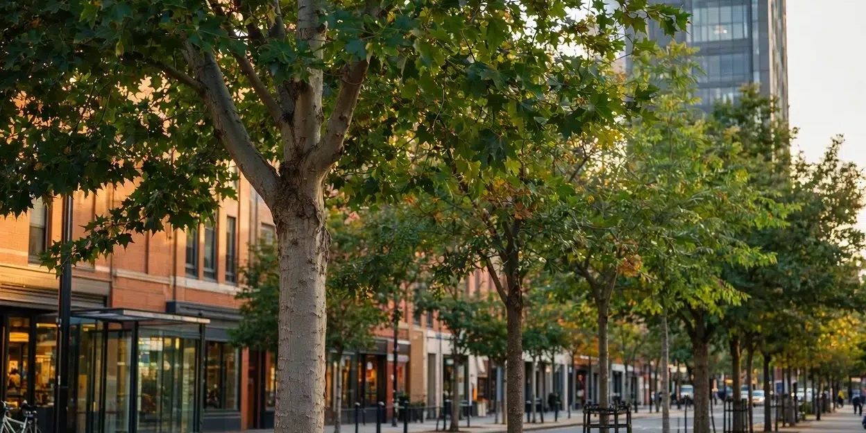 arboles urbanos enfriar Uab sequía