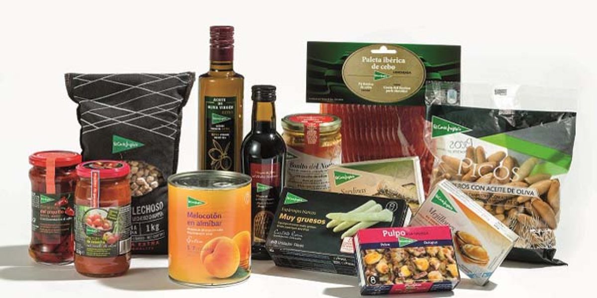 Bodegón productos El Corte Ingles