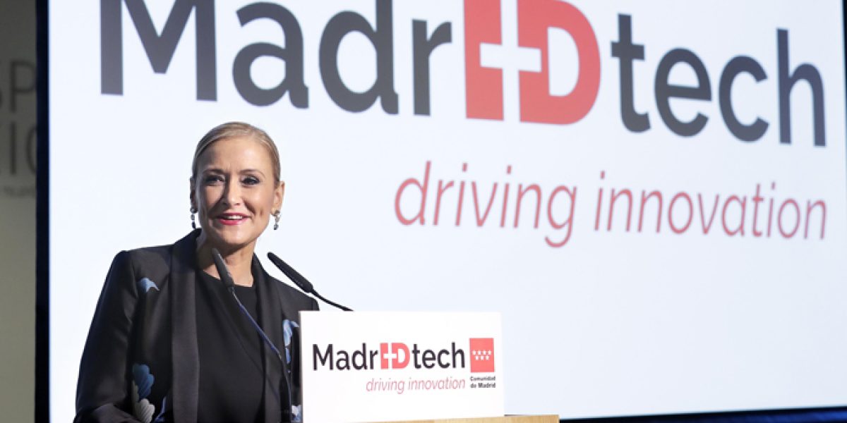 Cristina Cifuentes durante su intervención ayer. Foto. D. Sinova