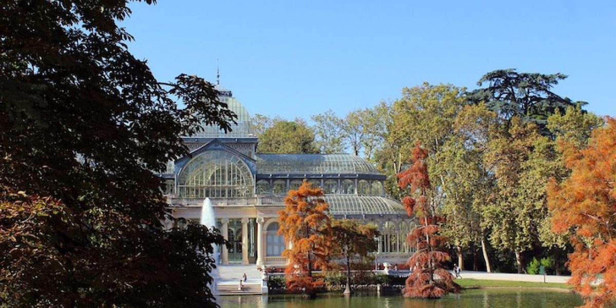 El parque de El Retiro, en Madrid