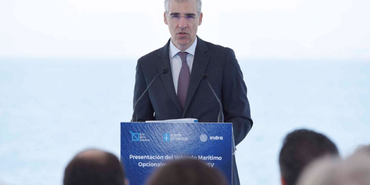 Francisco Conde, conselleiro de Economía, Emprego e Industria de la Xunta de Galicia