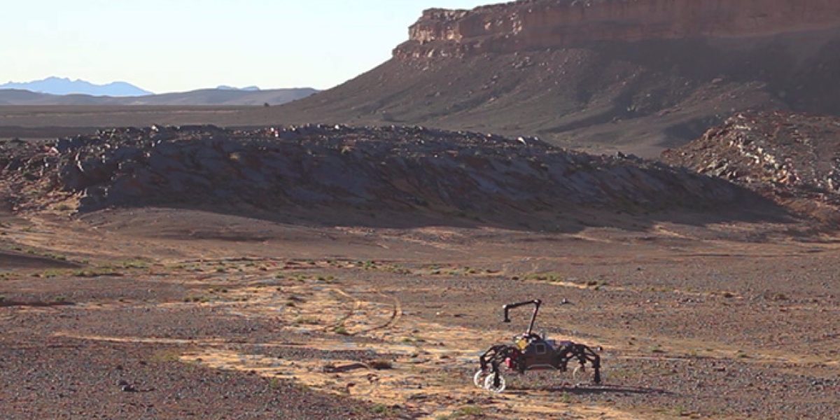 GMV pruebas roboticas Sahara
