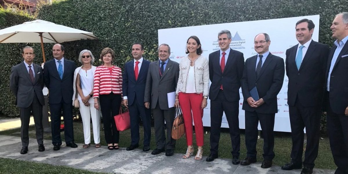 Inauguracion AMETIC Economia Digital Santander