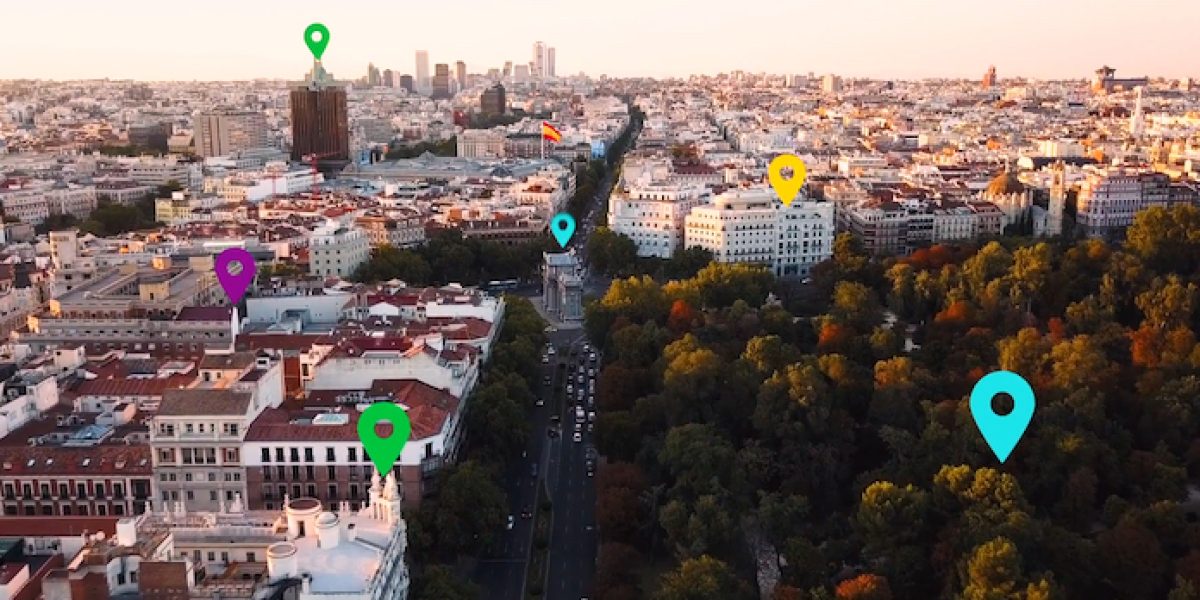 Mapcesible Telefonica Madrid