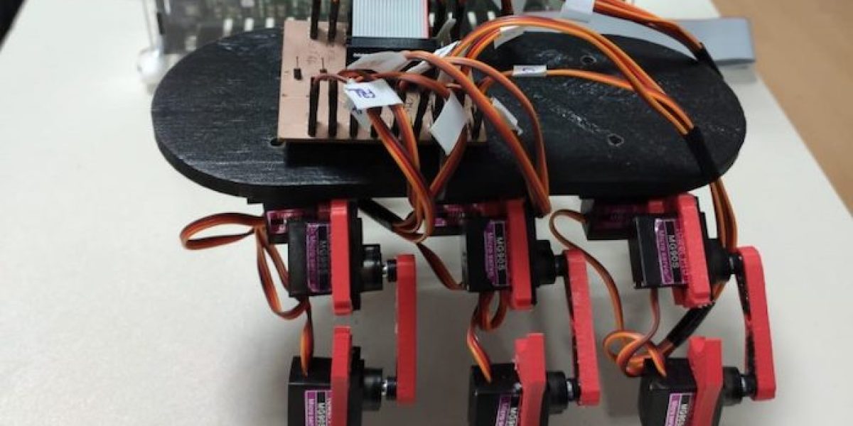 NeuroPod robot-insecto