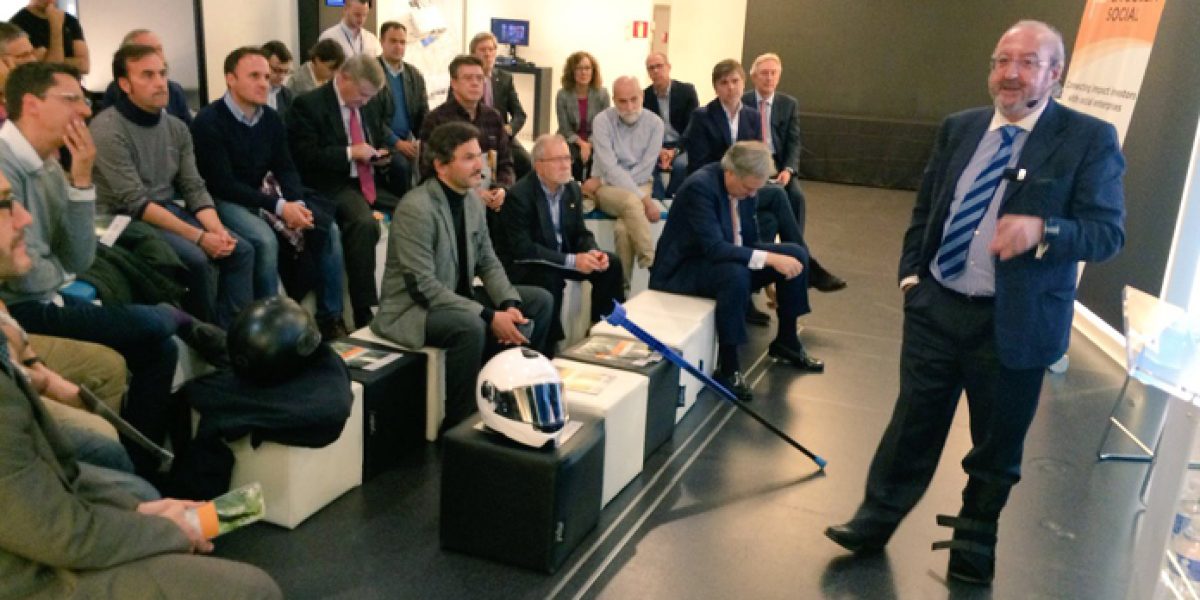 Presentación de WhatsCine ante los inversores de La Bolsa Social.