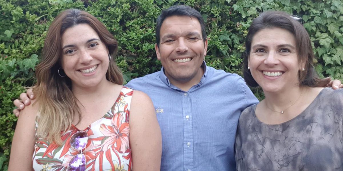 De izquierda a derecha: Valeria Brandt, directora comercial; Renato Pino, CEO y Andrea Basagoitia, directora de cambio de comportamiento de Snabb. (Imagen: R. P.)