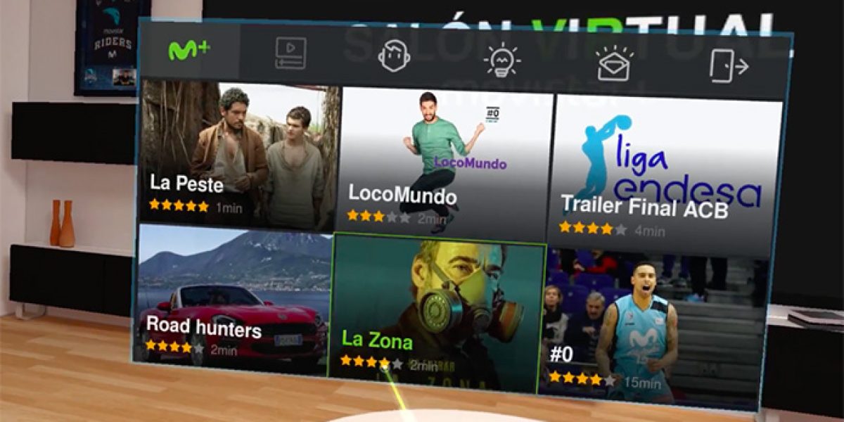 Telefonica TV Virtual Experience television realidad virtual Movistar+