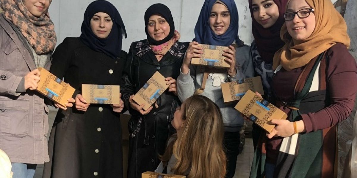 jabon Alepo refugiados